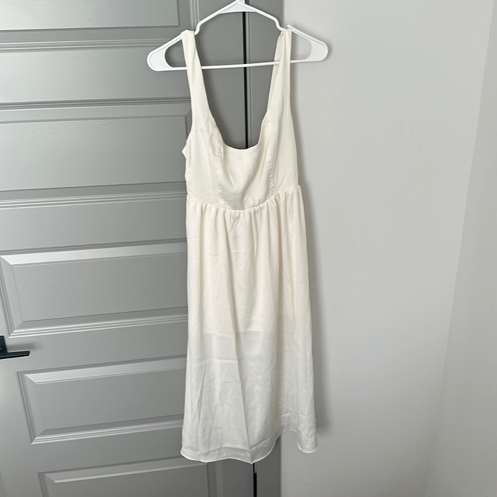 WeWoreWhat Corset Midi Dress